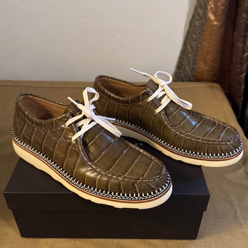 Freda Salvador Willow Lug Moccasin/Wallabee